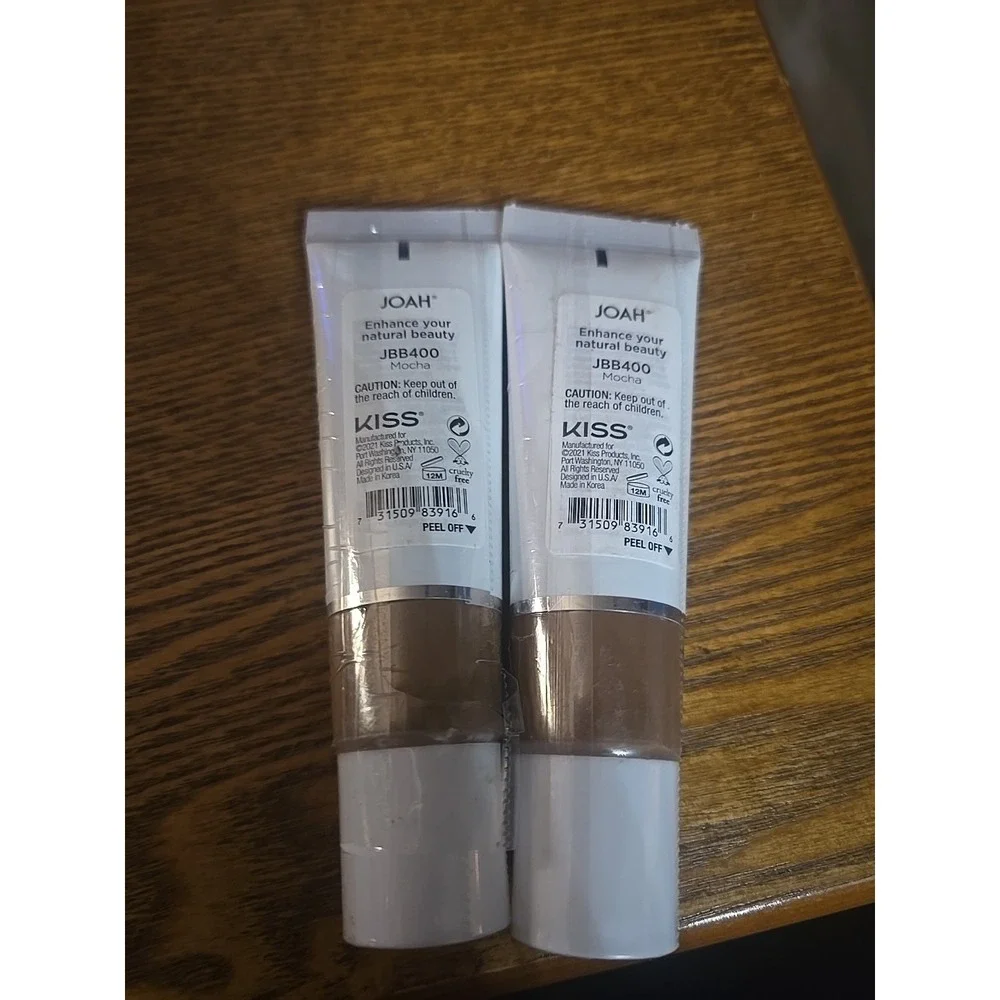 JOAH‎ Perfect Complexion BB Cream – Shade JBB400 Honey  New!!! Lot Of 2